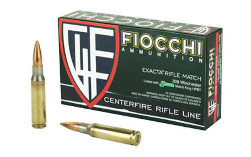 Ammunition Fiocchi Ammunition Fiocchi Rifle 308Win FIOCCHI 308WIN 175GR HPBT MK 20/200